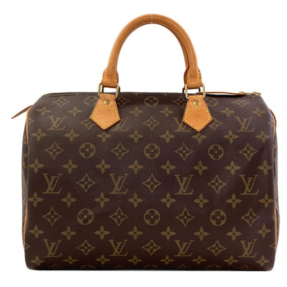 Louis Vuitton Speedy 30 Handbag Monogram Canvas
