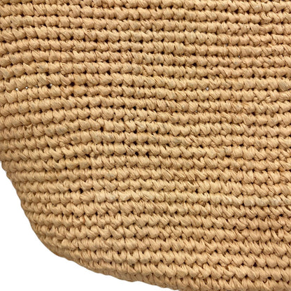 Loewe Slit Pochette Shoulder Bag Raffia — view 8