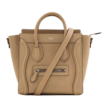 Celine Luggage Nano 2-Way Handbag Calfskin