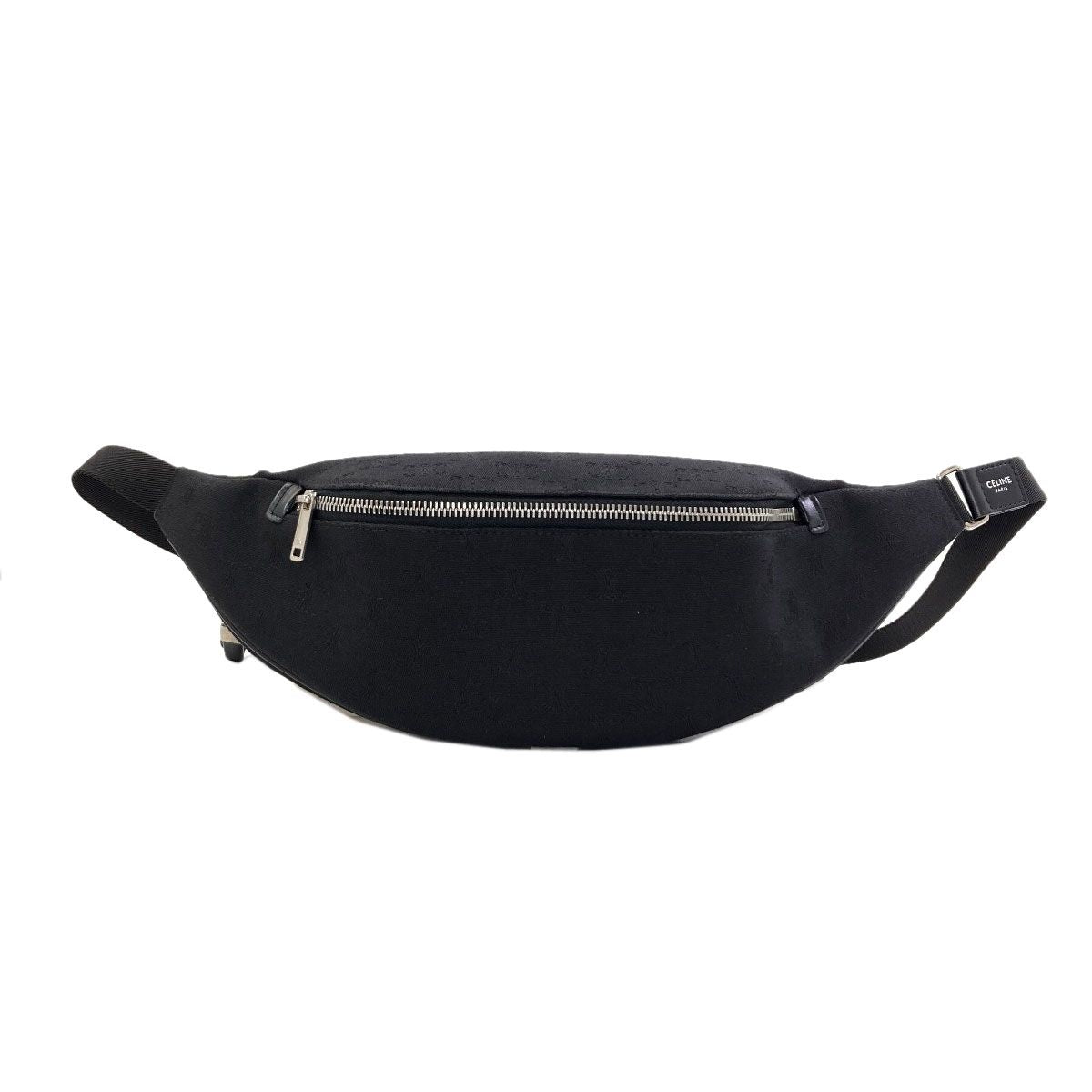 Celine Triomphe Jacquard Belt Bag Canvas