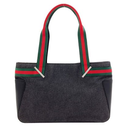 Gucci Sherry Line Handbag Canvas