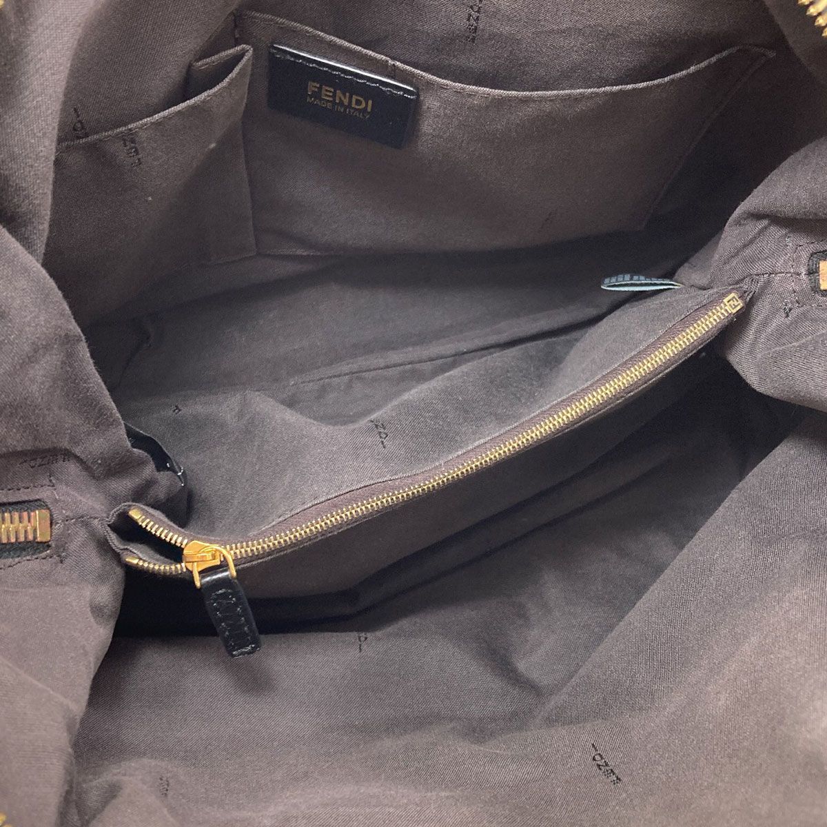 Fendi Chameleon 2-Way Tote Calfskin — view 5
