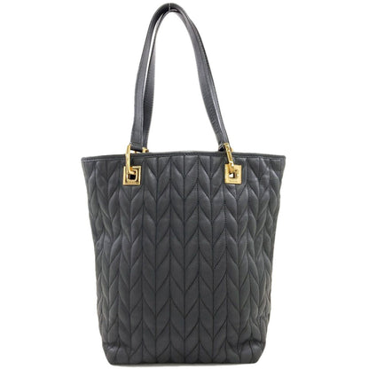 Gucci 002 Quilted Herringbone Handbag Leather — view 2