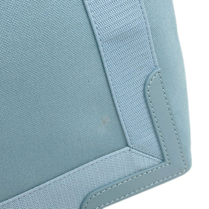 Balenciaga Navy Cabas Handbag Canvas — view 8