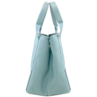 Balenciaga Navy Cabas Handbag Canvas — view 3