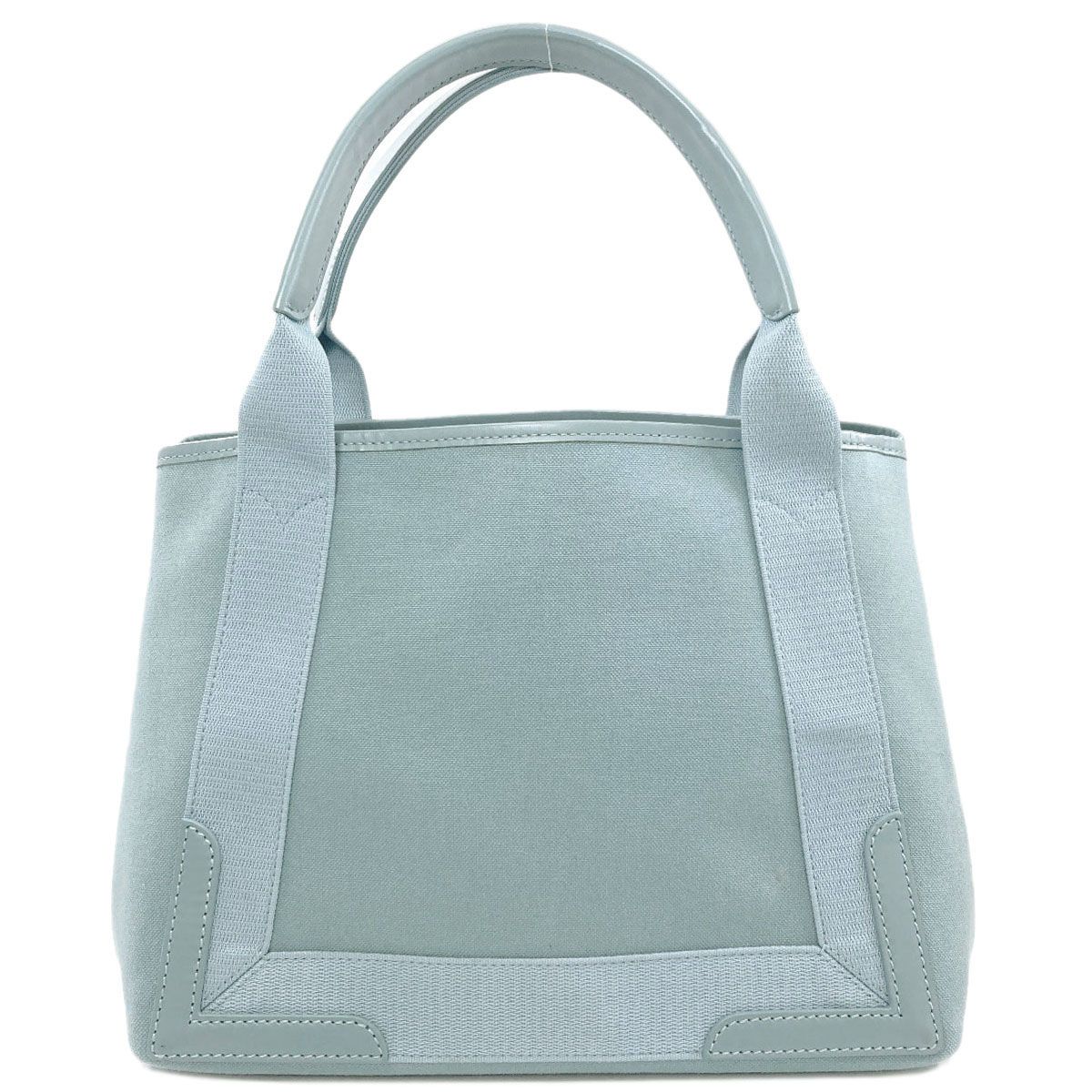 Balenciaga Navy Cabas Handbag Canvas — view 2