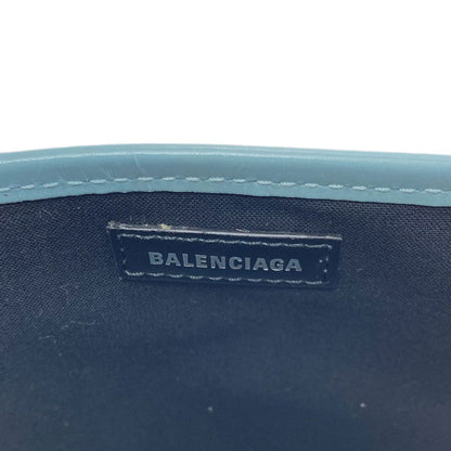 Balenciaga Navy Cabas Handbag Canvas — view 6