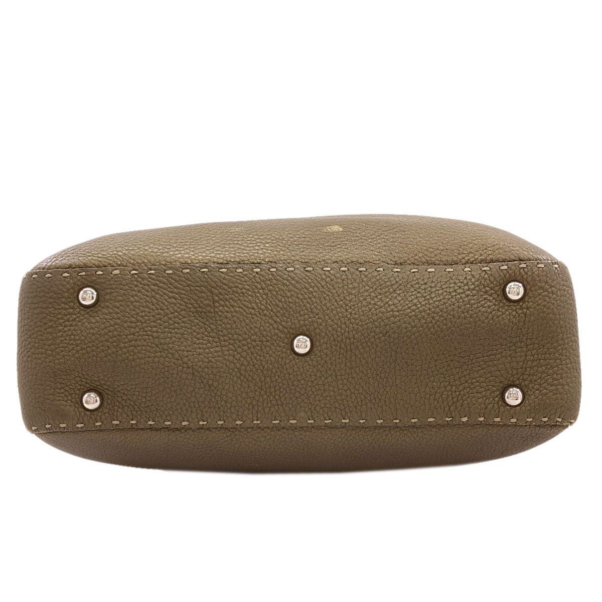 Fendi Selleria Handbag Leather — view 4