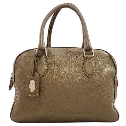 Fendi Selleria Handbag Leather
