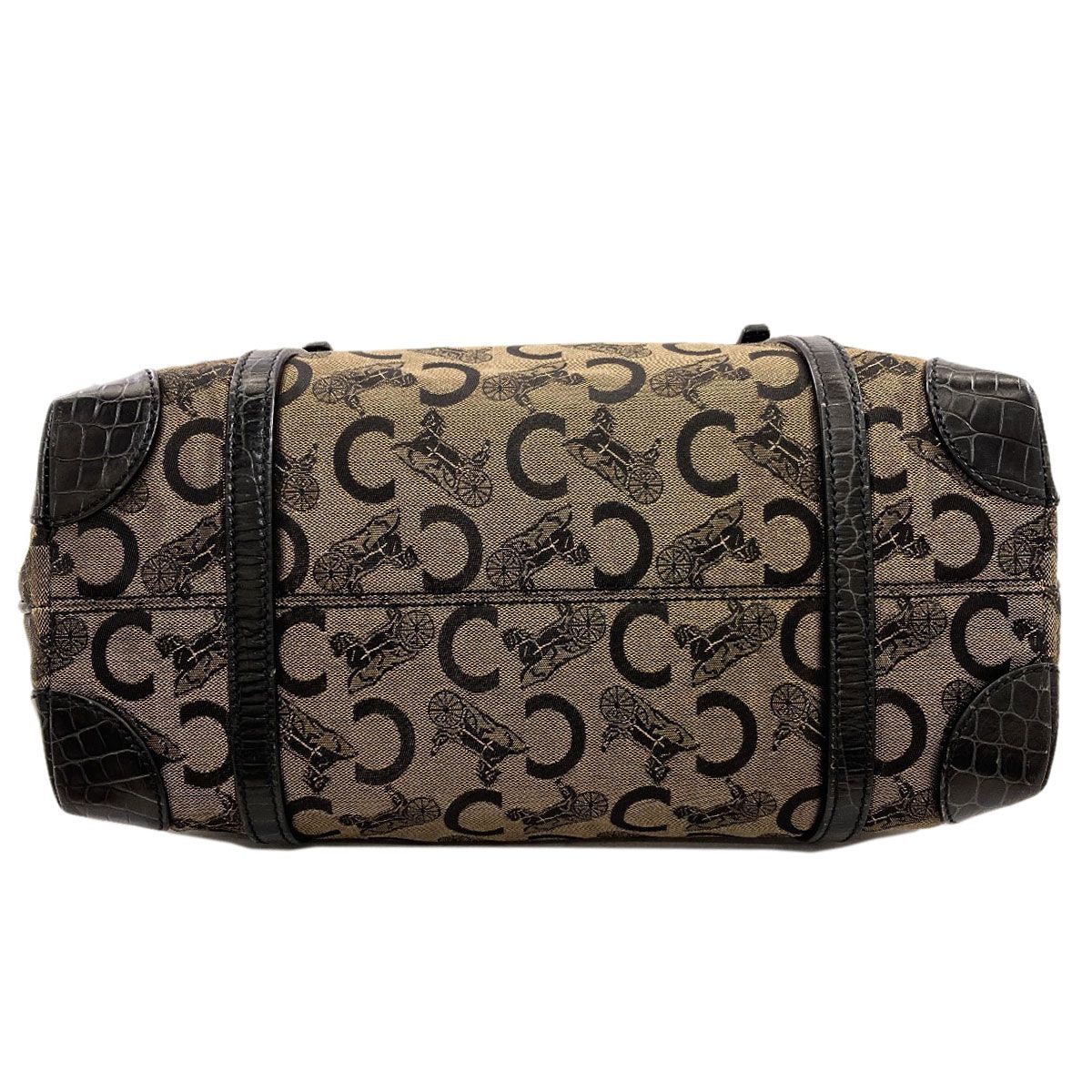 Celine C Sulky Handbag Canvas — view 4