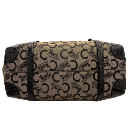 Celine C Sulky Handbag Canvas — view 4