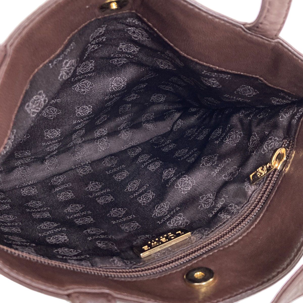 Loewe Square Anagram Handbag Lambskin — view 5