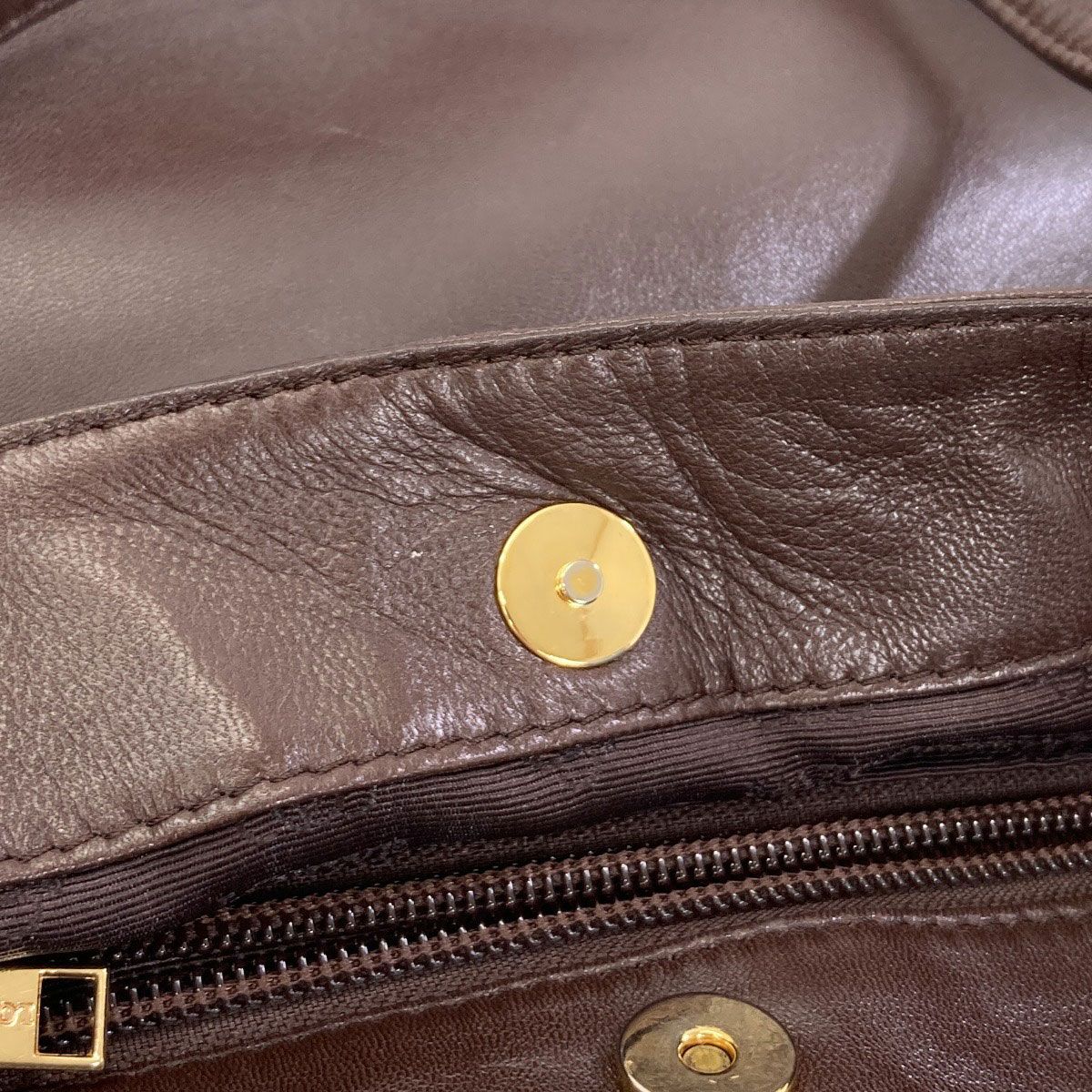 Loewe Square Anagram Handbag Lambskin — view 7