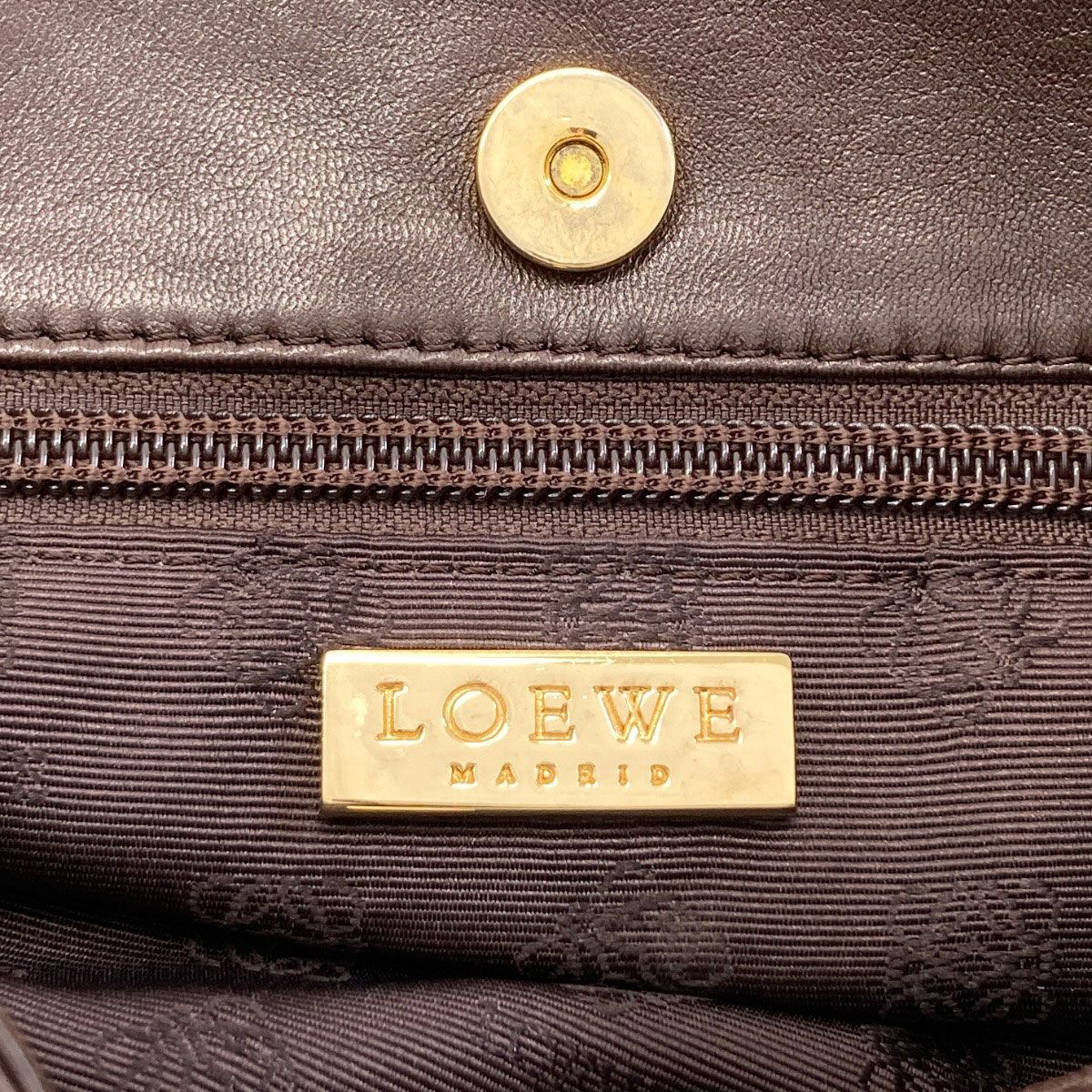 Loewe Square Anagram Handbag Lambskin — view 6