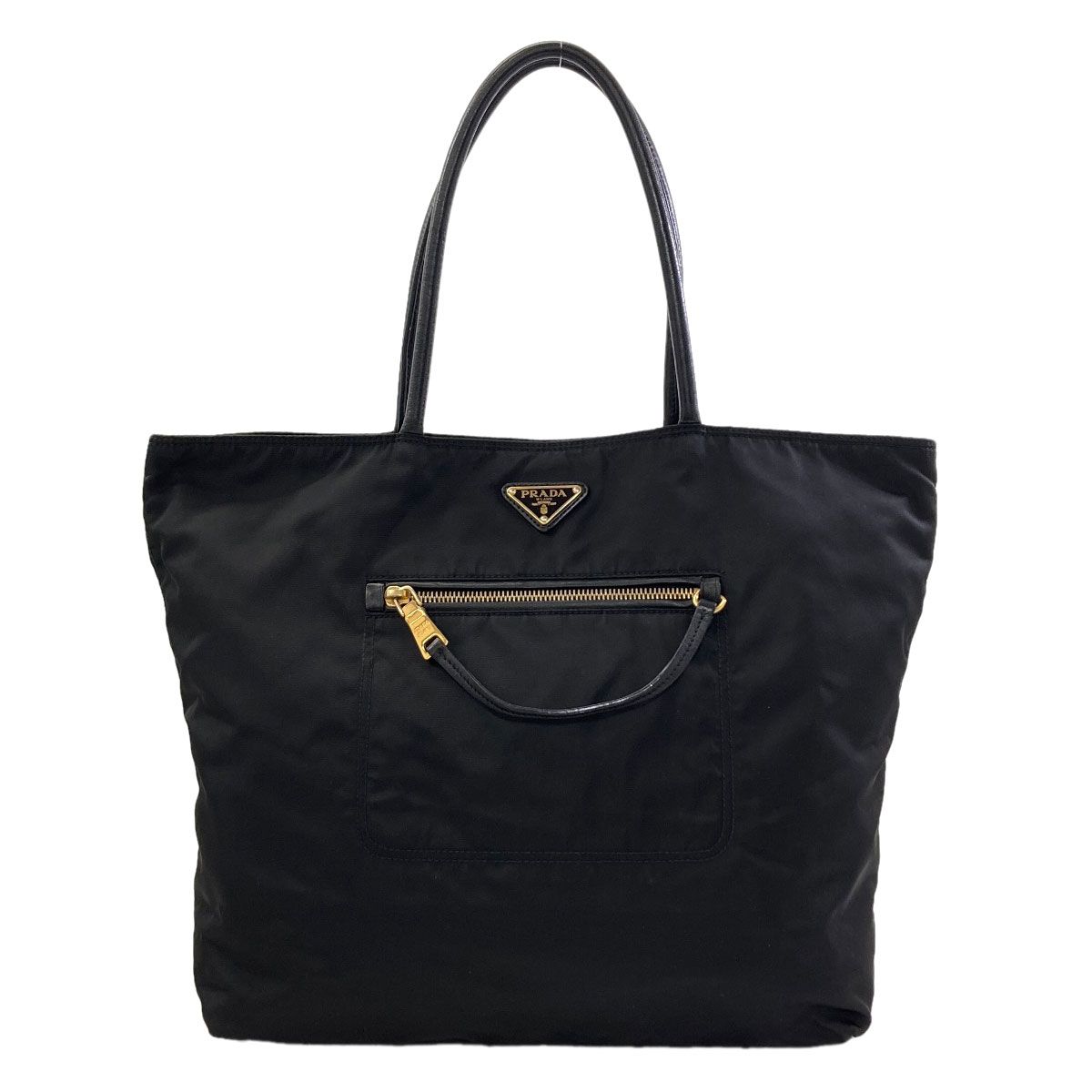 Prada Logo Tote Nylon