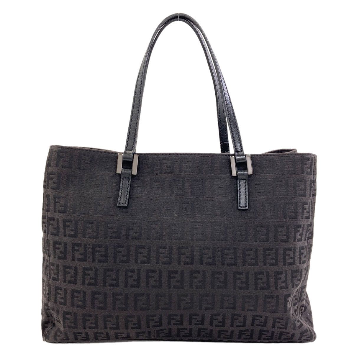 Fendi Zucchino Handbag Canvas