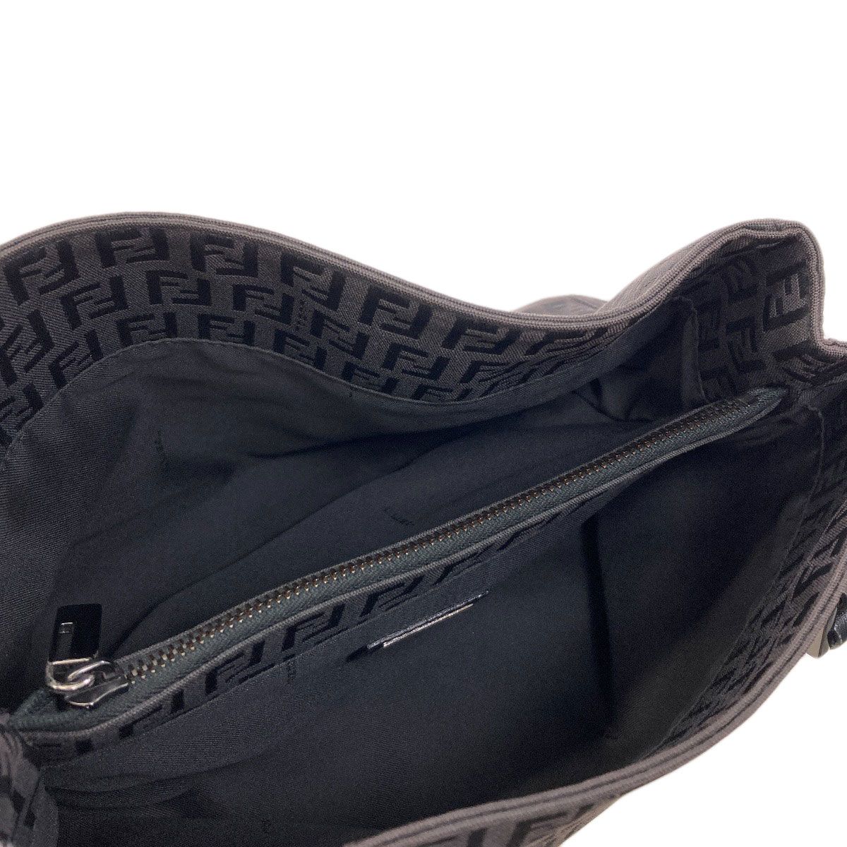 Fendi Zucchino Handbag Canvas — view 5