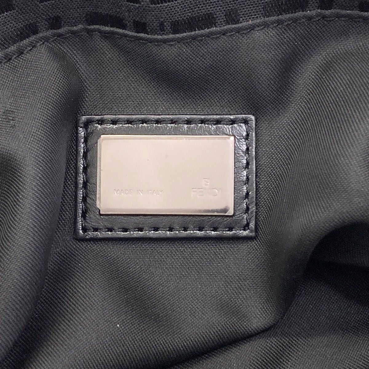 Fendi Zucchino Handbag Canvas — view 6