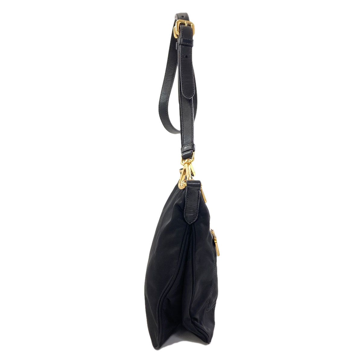 Prada Logo Shoulder Bag Nylon — view 3