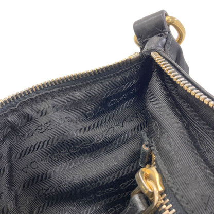 Prada Logo Shoulder Bag Nylon — view 8