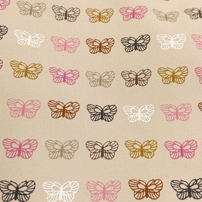 Bottega Veneta Butterfly Pattern Tote Canvas — view 7