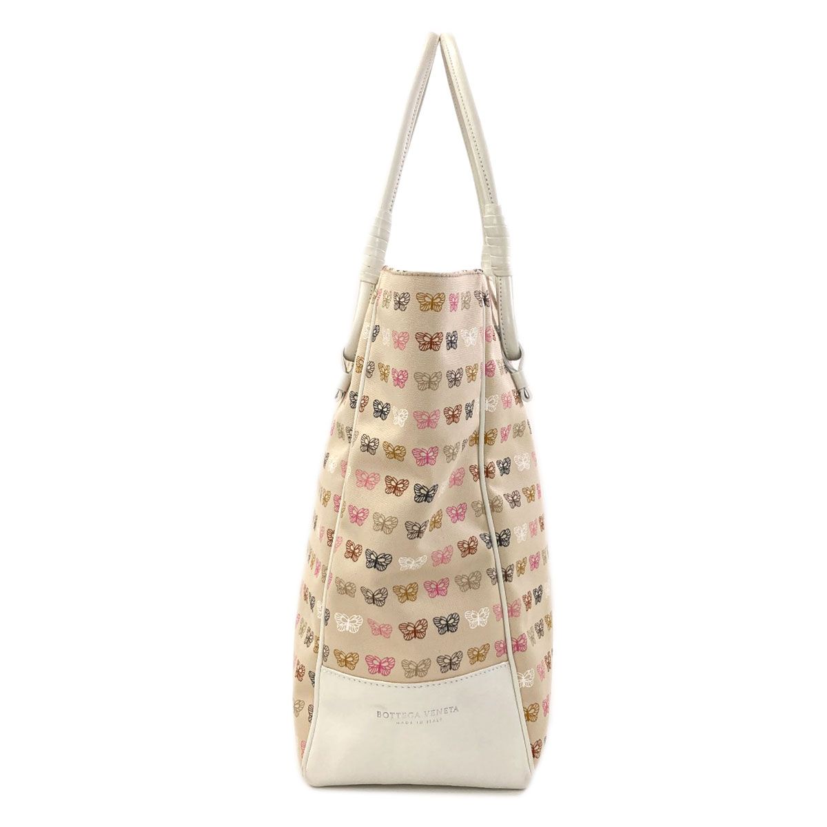 Bottega Veneta Butterfly Pattern Tote Canvas — view 3