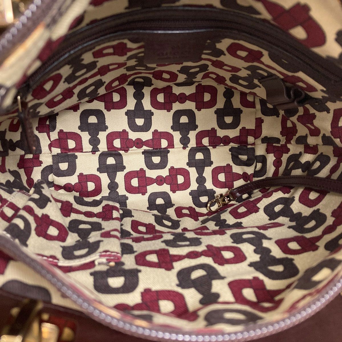 Gucci GG Signature Guccissima Horsebit Handbag Leather — view 5