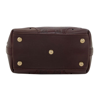 Gucci GG Signature Guccissima Horsebit Handbag Leather — view 4