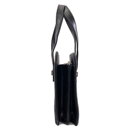 Fendi Logo Handbag Suede — view 3
