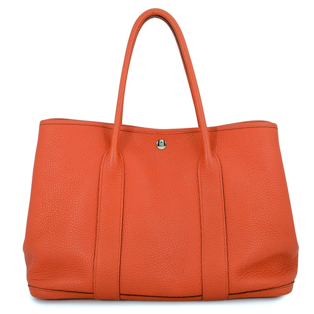 Hermes Tote Garden Party PM Bougainvillea Silver Negonda