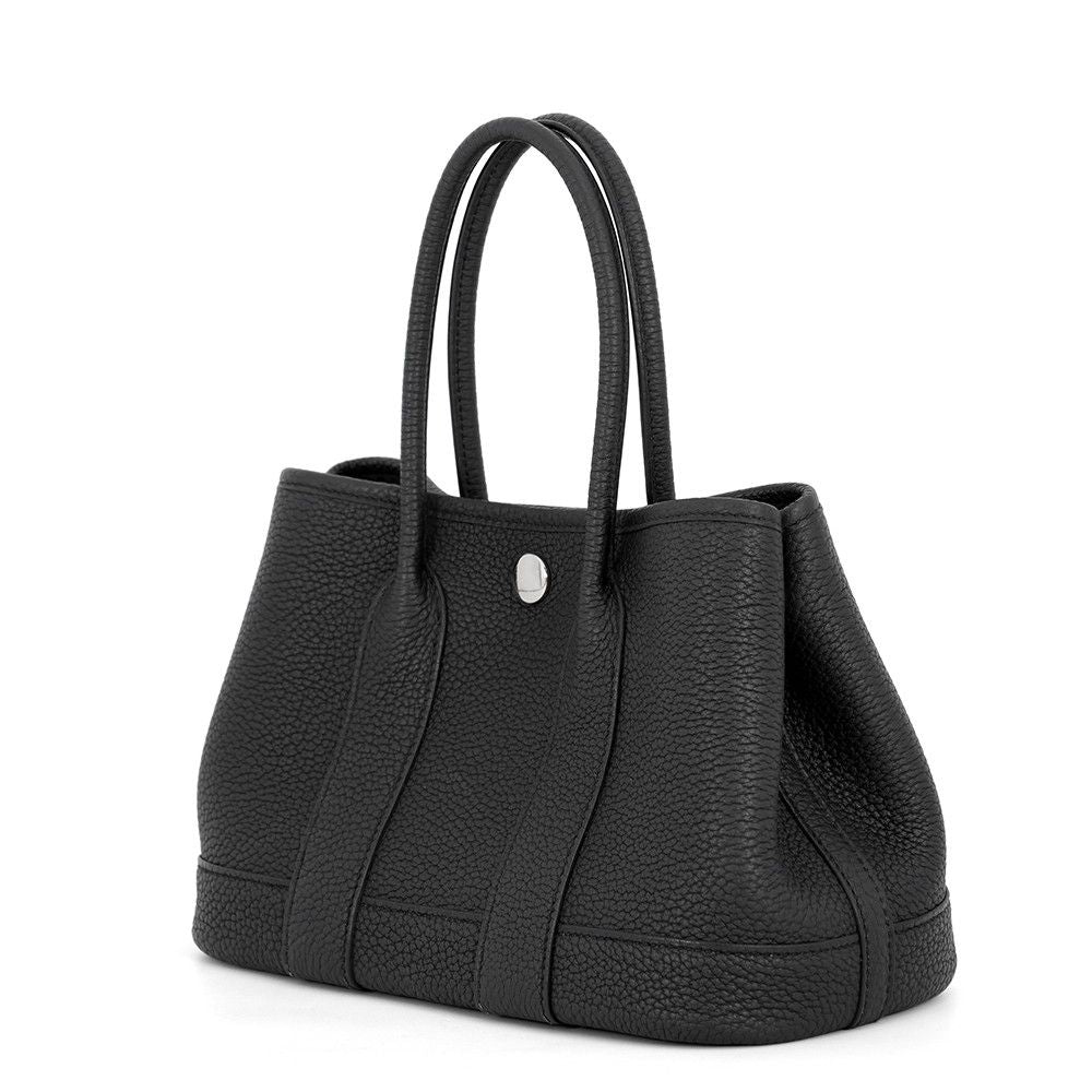 Hermes Tote Neo Garden 23 Party Black Silver Negonda — view 2