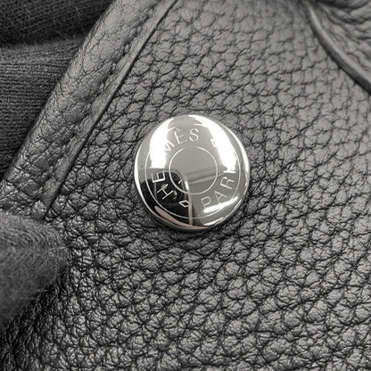 Hermes Tote Neo Garden 23 Party Black Silver Negonda — view 7