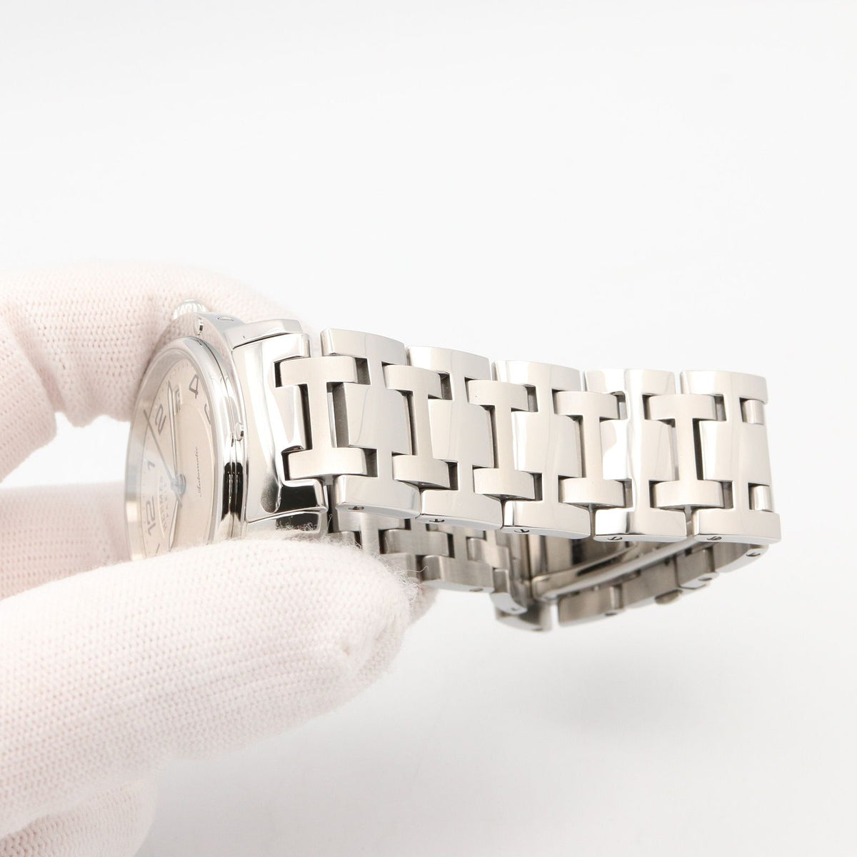 Hermes Watch Clipper Classic Silver Stainless Steel — view 8