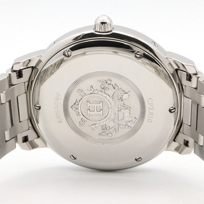 Hermes Watch Clipper Classic Silver Stainless Steel — view 5