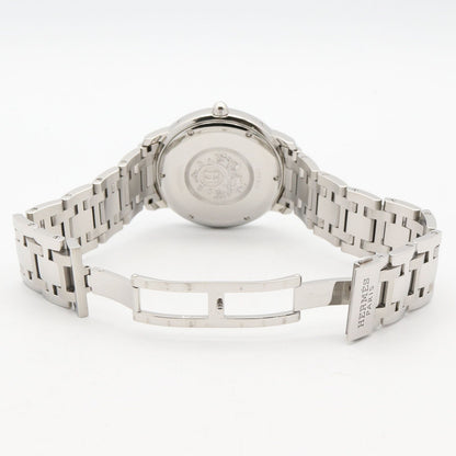Hermes Watch Clipper Classic Silver Stainless Steel — view 4