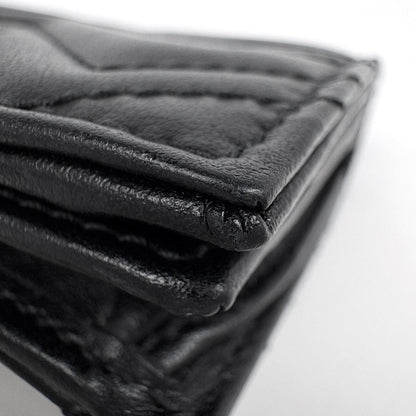 Gucci Bifold Wallet GG Marmont Leather Black — view 3