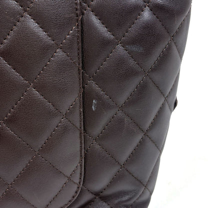 Chanel Tote Cambon Line Large Leather Brown — view 4