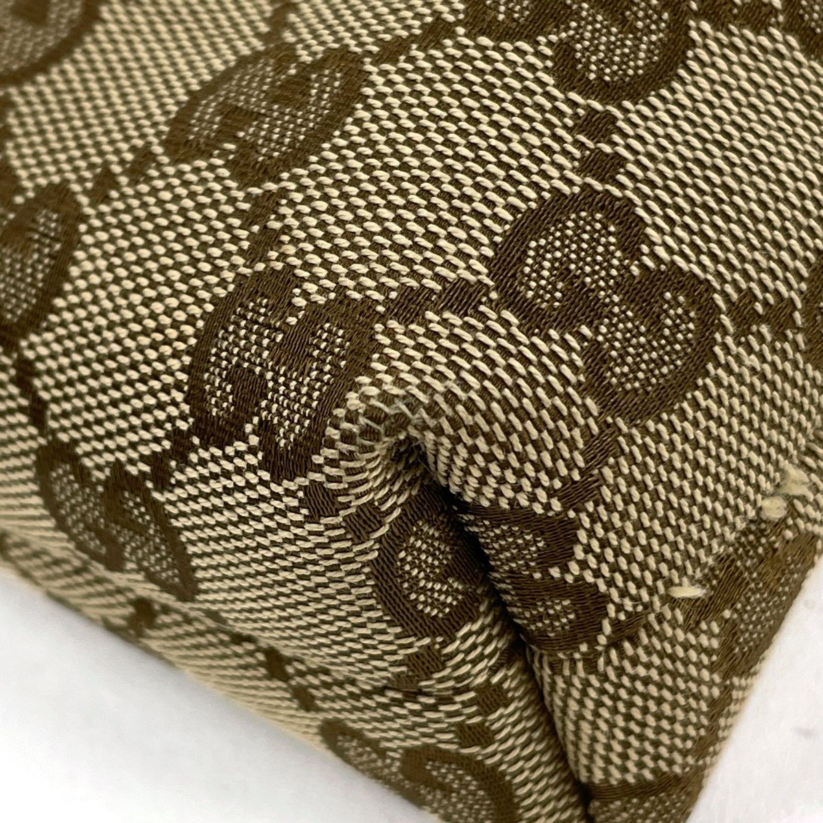 Gucci Shoulder Bag GG Pattern Canvas Beige — view 3