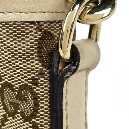 Gucci Shoulder Bag GG Pattern Canvas Beige — view 5