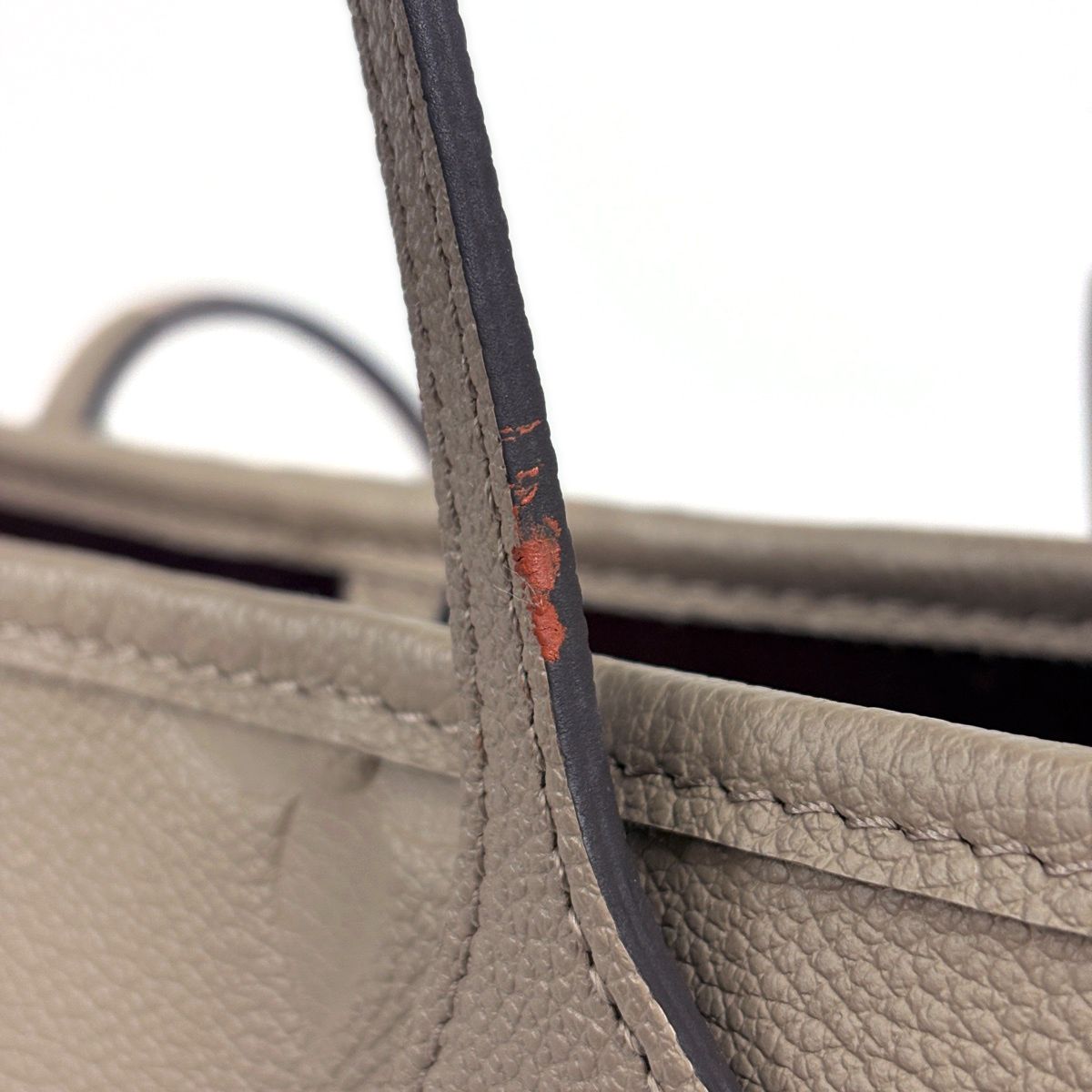 Louis Vuitton Neverfull MM Tote Shoulder Bag Monogram Empreinte Tourterelle — view 5
