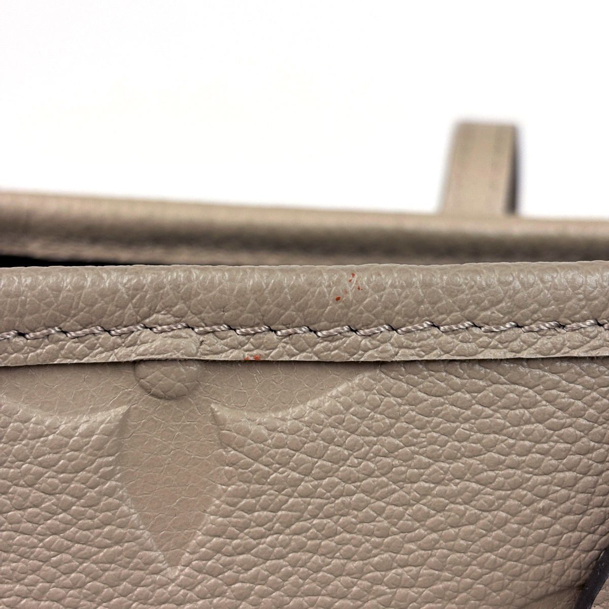 Louis Vuitton Neverfull MM Tote Shoulder Bag Monogram Empreinte Tourterelle — view 4