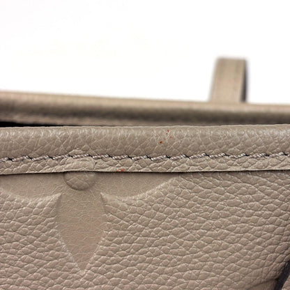 Louis Vuitton Neverfull MM Tote Shoulder Bag Monogram Empreinte Tourterelle — view 4