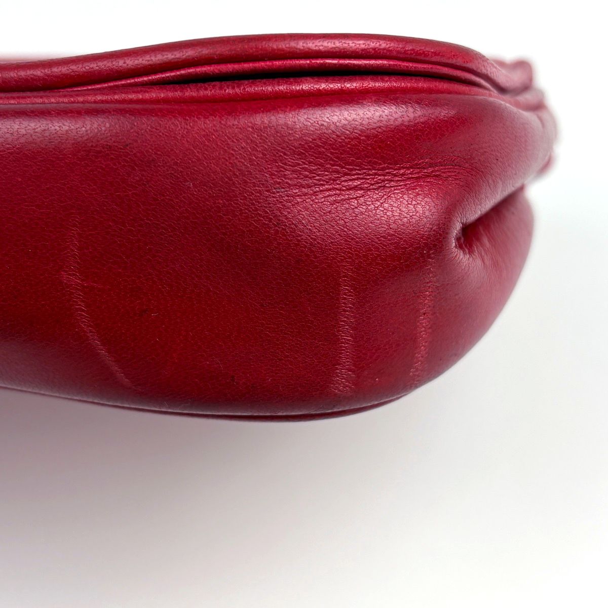 Chanel Shoulder Bag CC Logo Leather — view 3