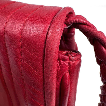 Chanel Shoulder Bag CC Logo Leather — view 8