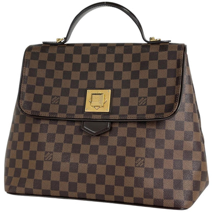 Louis Vuitton Bergamo MM Handbag 2-Way Damier Brown