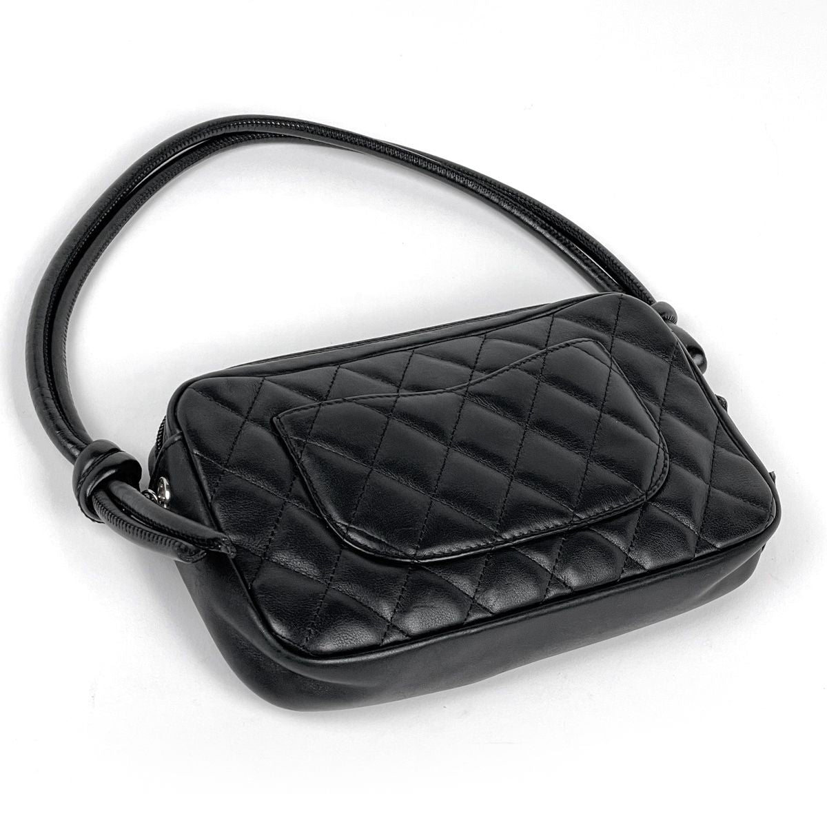 Chanel Handbag Cambon Line CC Logo Leather Black — view 2