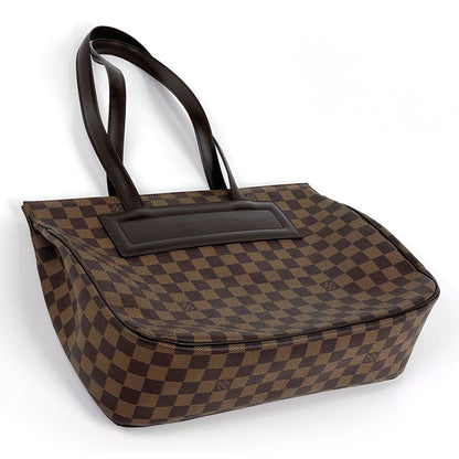 Louis Vuitton Parioli PM Tote Shoulder Bag Damier Brown — view 2