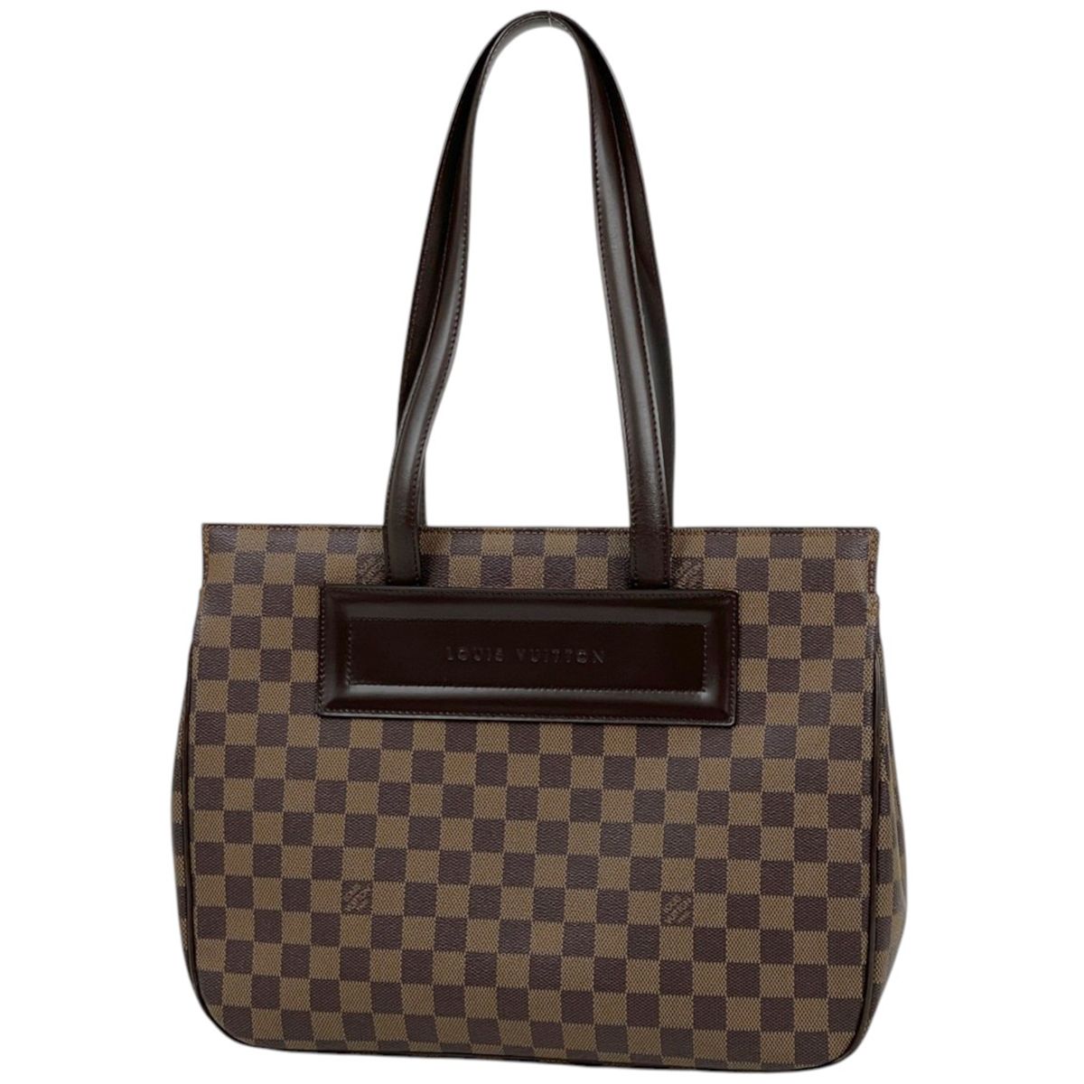 Louis Vuitton Parioli PM Tote Shoulder Bag Damier Brown