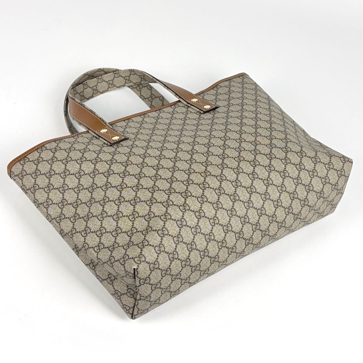 Gucci Tote GG Pattern Sherry Line Beige — view 2