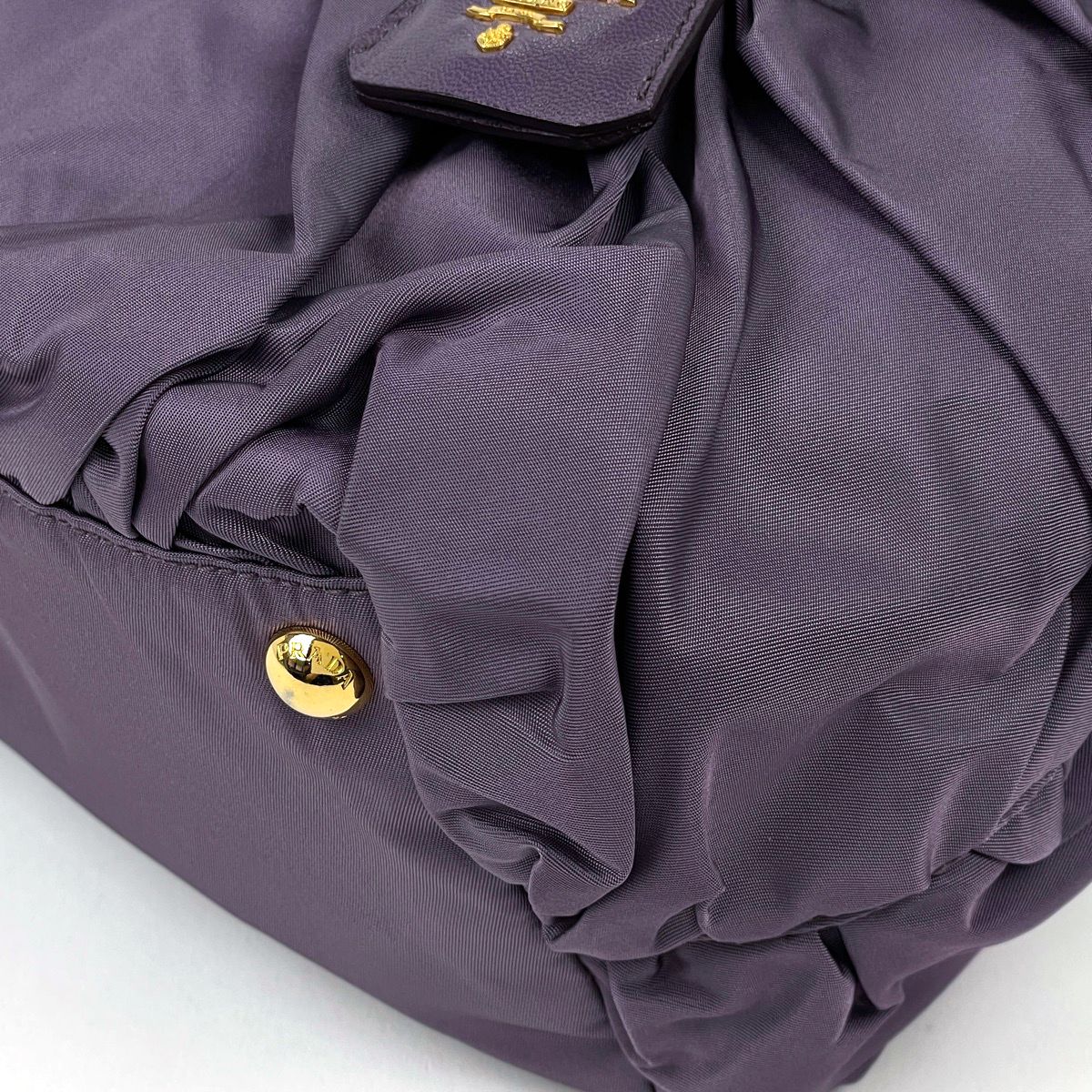 Prada Handbag Nylon Purple — view 3